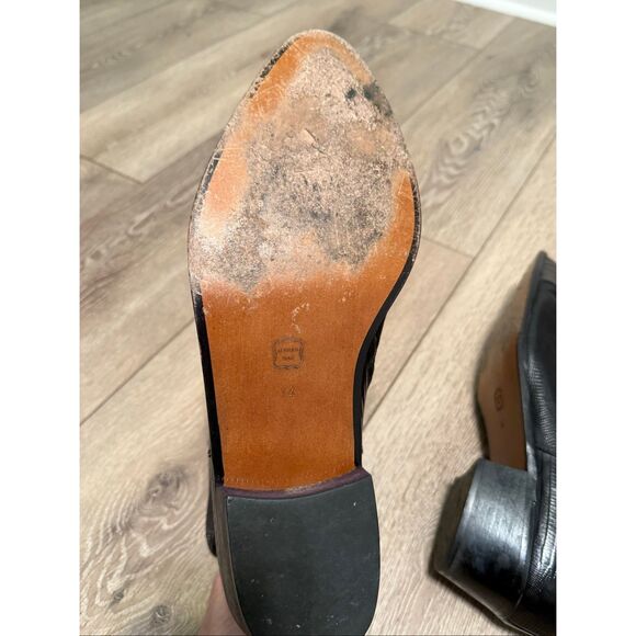 Code West Men's Size 14 Pointed Toe Short Cowboy Boots Brown Leather Pointed Toe - Picture 7 of 12